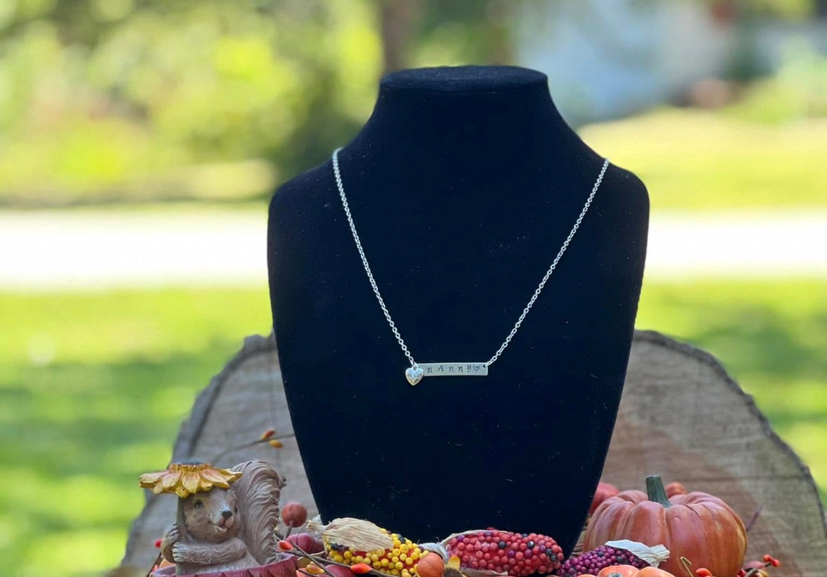 Engraved Necklace