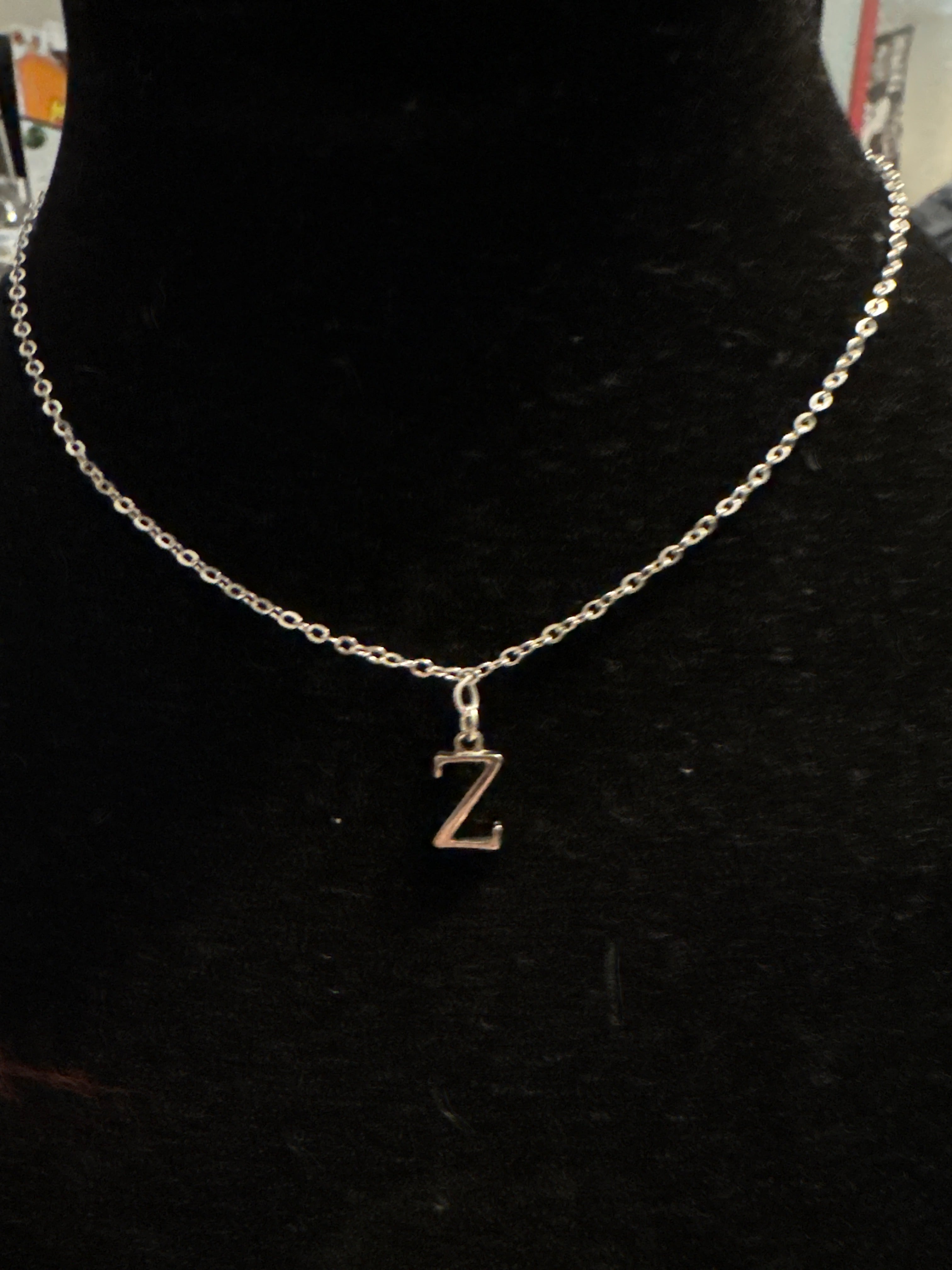 Initial necklace