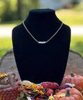 beaded necklace