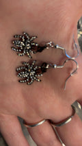 spider earrings